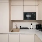 Beige Harmony For Family & Business With Parking And Ac By Uniquerent * Wrocław