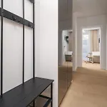 Beige Harmony For Family & Business With Parking And Ac By Uniquerent * Wroclaw