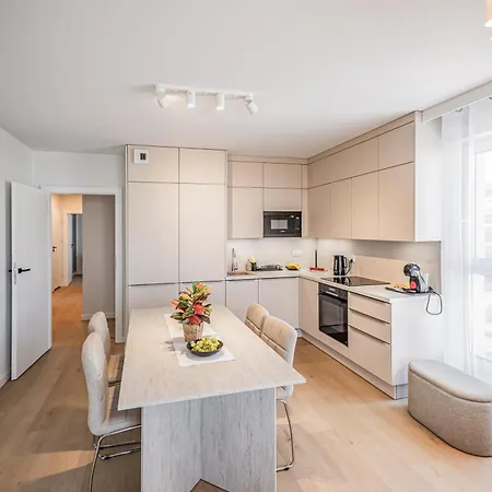 Beige Harmony For Family & Business With Parking And Ac By Uniquerent *
